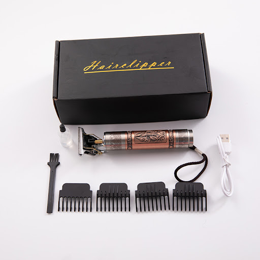 Title 9, Mens Electric Hair Clipper Oil Head Set Buddha...