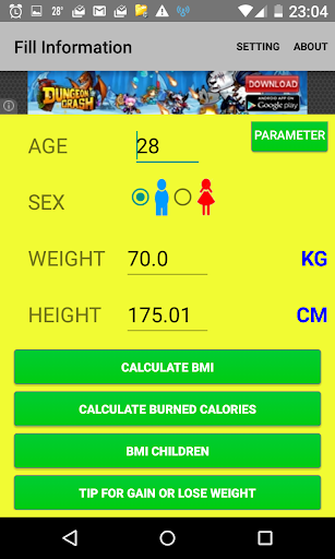 BMI Calculator