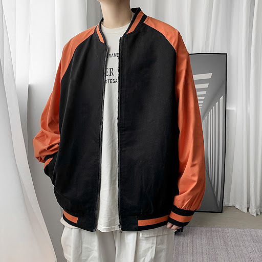 Title 3, Mens Casual Baseball Uniform Stand Collar Jack...