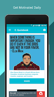  Entrepreneur Quotebook – Vignette de la capture d'écran  