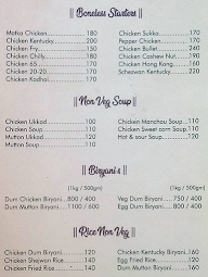 Hotel Galaxy menu 4