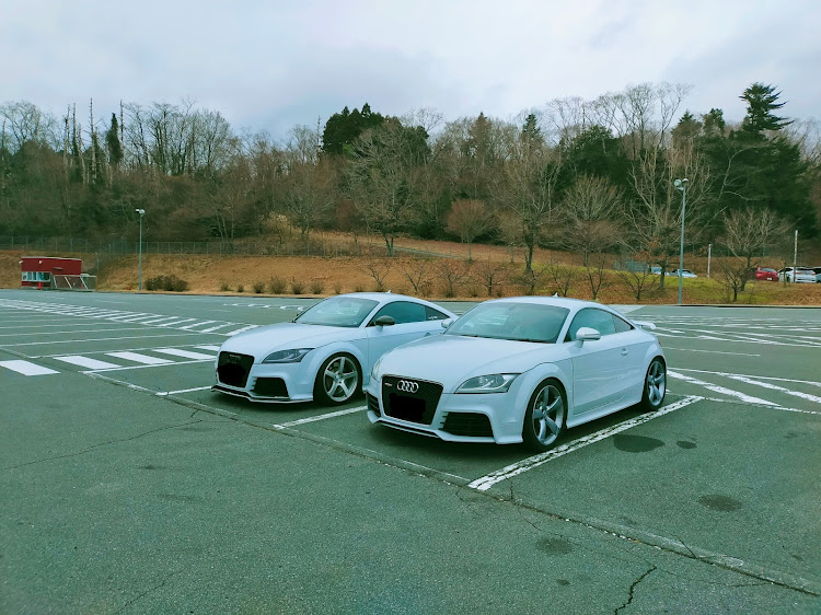 TT RS クーペのそば金太郎・富士スピードウェイ・日箱に関するカスタム事例の投稿画像3枚目