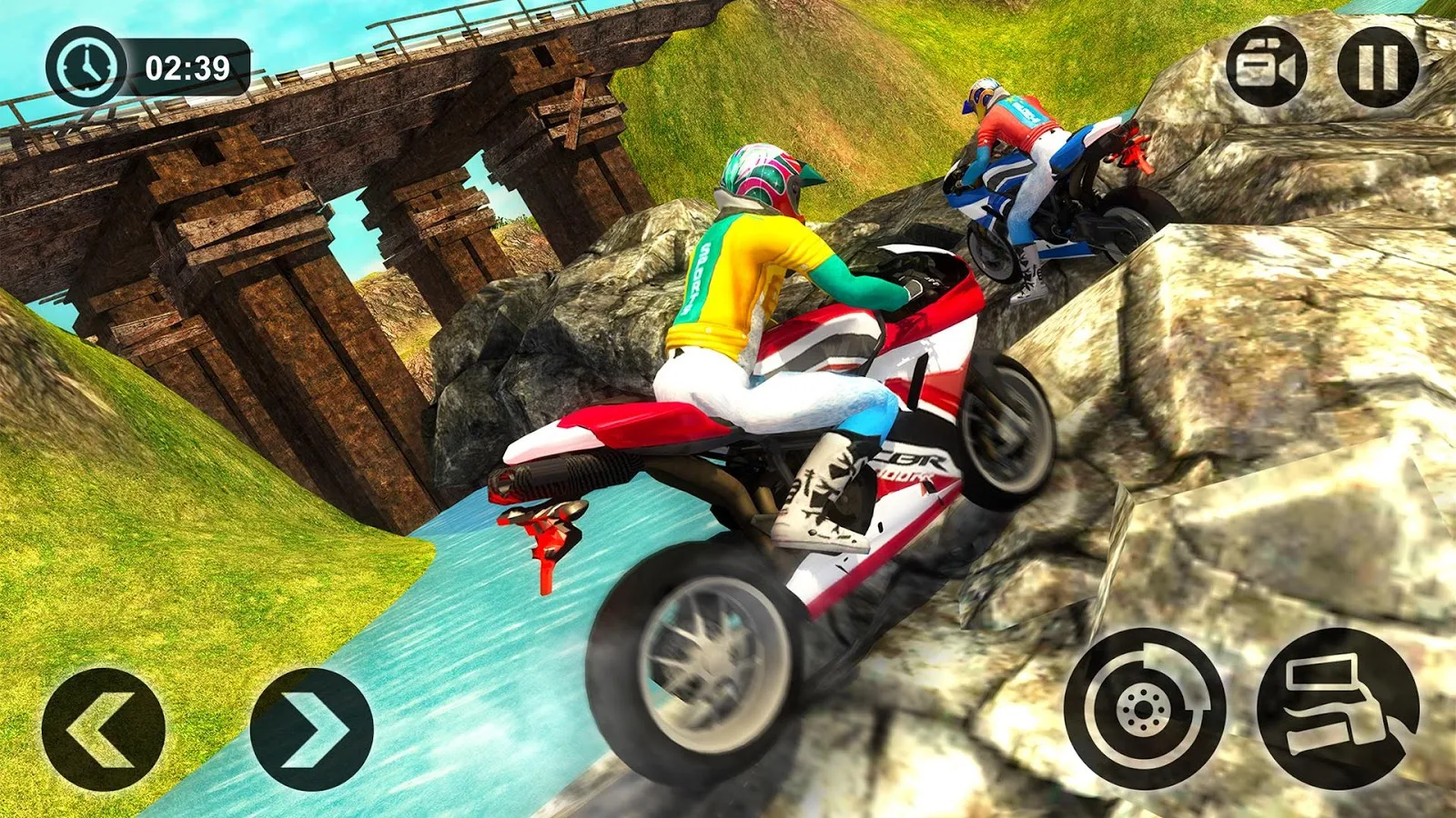   Uphill Offroad Motorbike Rider- 스크린샷 