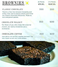 Euphoria Bakers menu 2