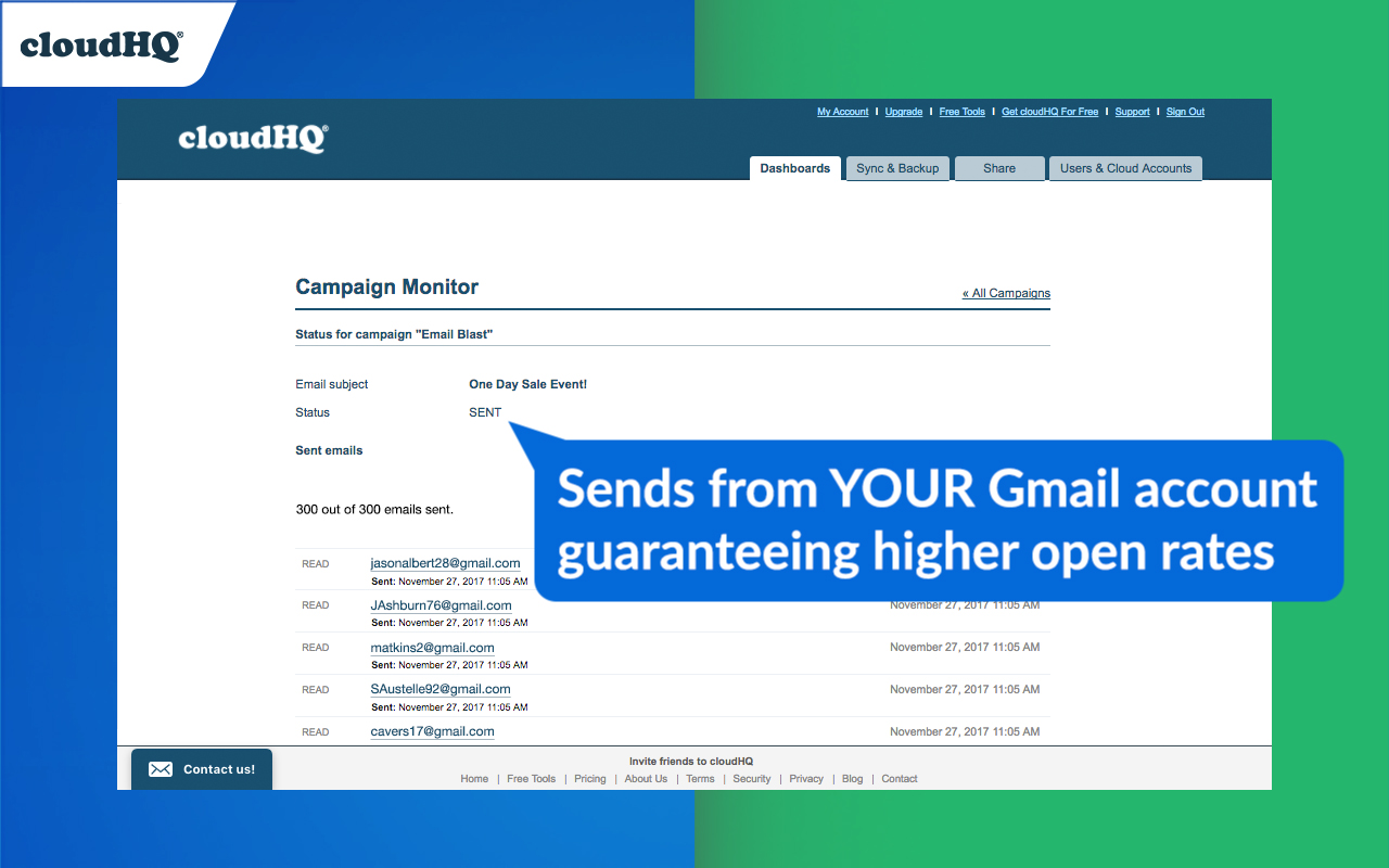 MailKing: Email Campaigns in Gmail by cloudHQ Preview image 6