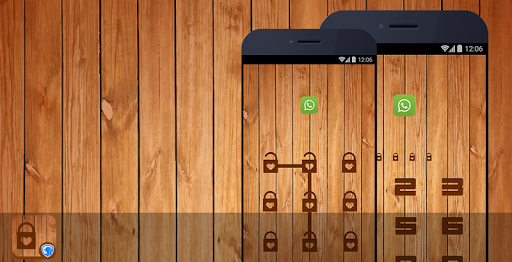 AppLock Theme - Wood Theme