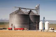 Maize silo.