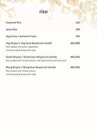 Cinch Restaurant & Lounge Bar menu 3