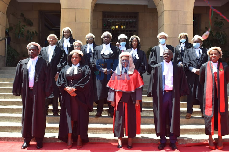 11 among 31 Advocates who were admitted to the bar at the Supreme Court building on January 7, 2020. /CHARLENE MALWA