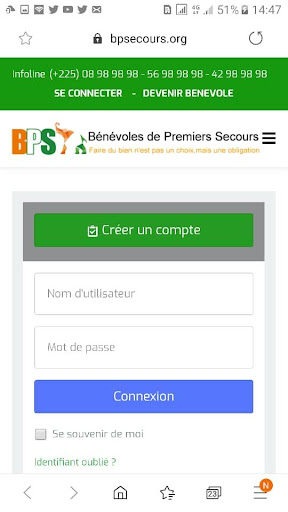 BPS - BENEVOLES DE PREMIERS SECOURS