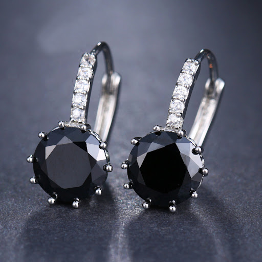 Title 2, Boucles doreilles rondes en zircon