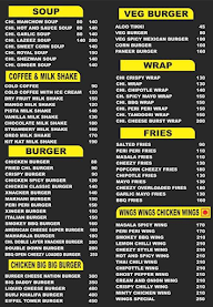 Fried Kitchen - Pizza Burger & More menu 1