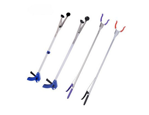 Title 6, Aluminum alloy folding garbage clip picking dev...