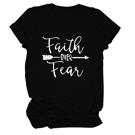 Title 3, Womens Casual Round Neck Short-Sleeved T-Shirt
