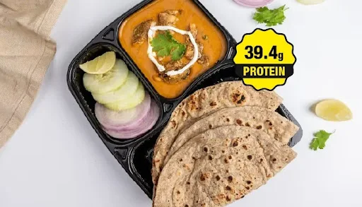 Butter Chicken Masala & Rotis Meal - High Protein