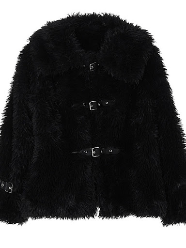 Title 8, Fluffy Woolen Leather Ring Top for the hot girl...