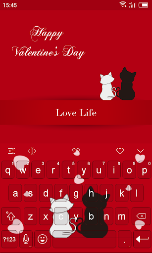 Emoji Keyboard-Love Life