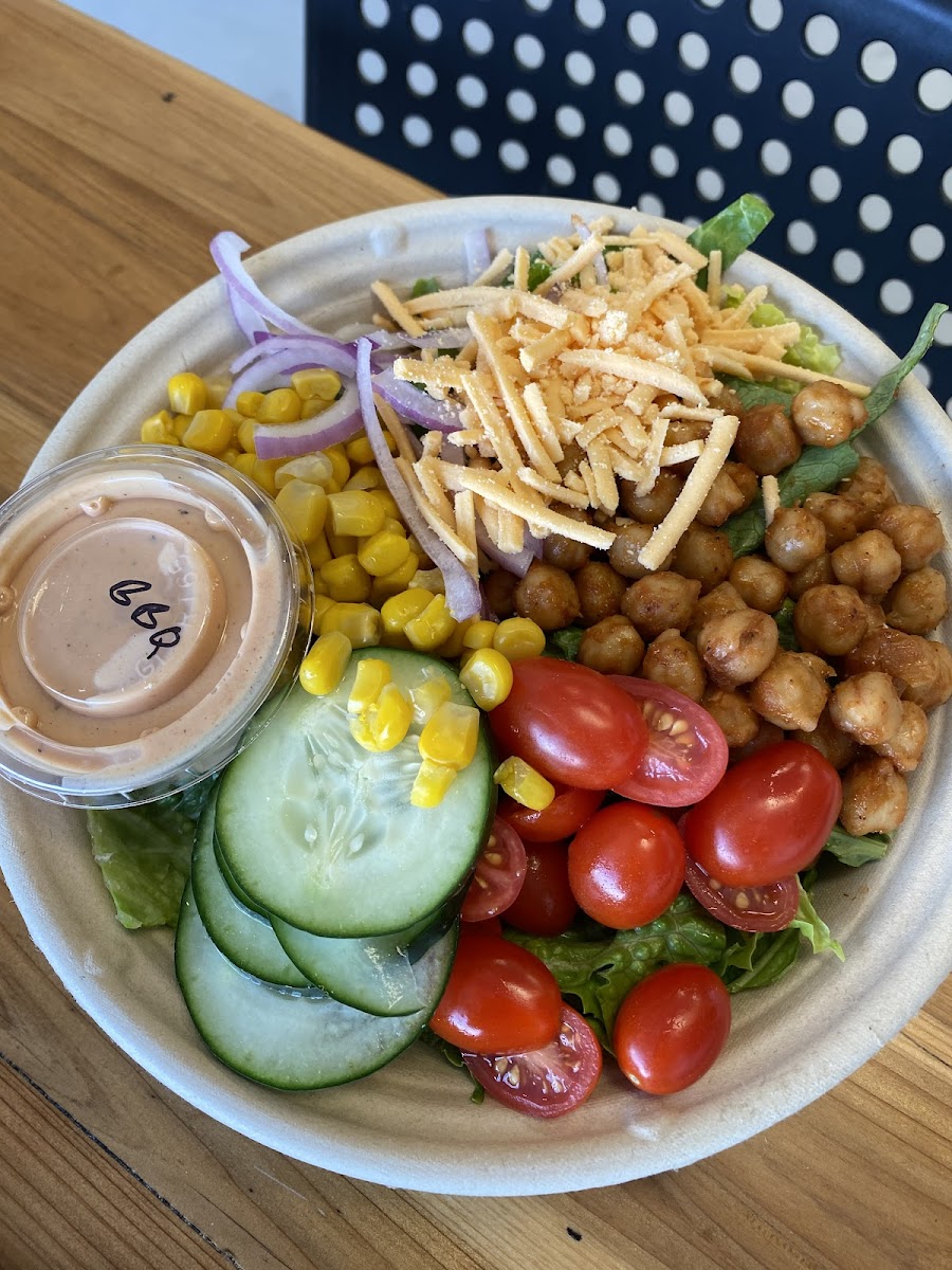 BBQ Chickpea Salad