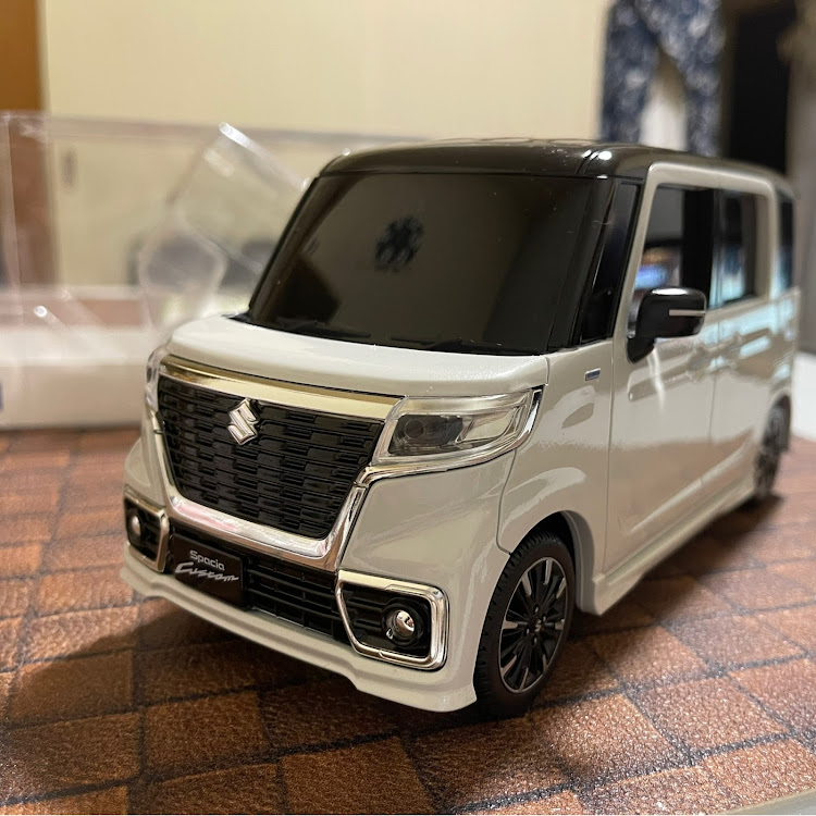 スペーシアカスタム　mk53  カラーサンプル　1/18 制作受付中