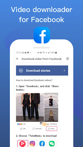 Screenshot Video & Music Downloader