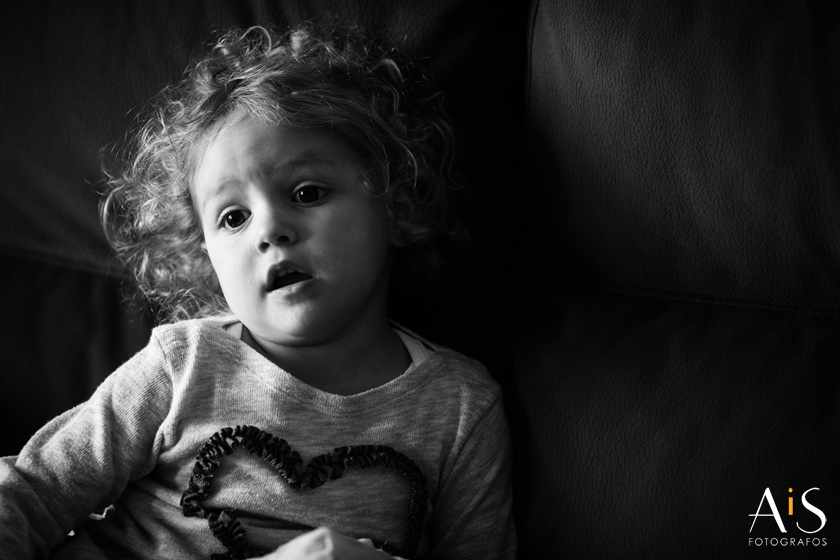 Fotografía infantil - una mañana en familia