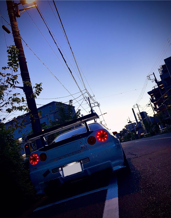 スカイライン GT-Rのコロナウイルスに負けるな !!・感染対策しっかりしますよ！・Rと共に生きる！・"やっちゃえ"NISSAN・晴天朝練に関するカスタム事例の投稿画像1枚目