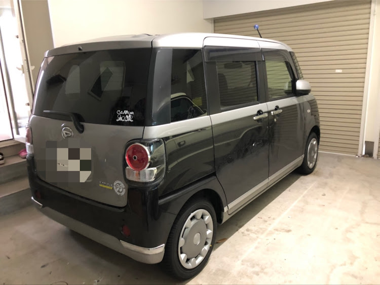 ムーヴキャンバスのDIY・ムーブキャンバス・テール殻割り・ブルードット・ブラックアウト化に関するカスタム事例の投稿画像1枚目