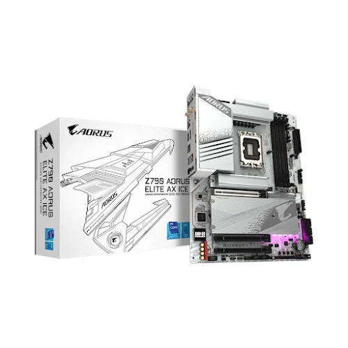 Bo mạch chính/ Mainboard Gigabyte Z790 A ELITE AX ICE