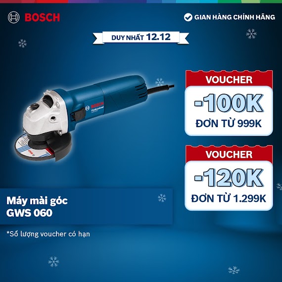 [Mã Lifemc11Sc Giảm 80K] Máy Mài Góc Bosch Gws 060