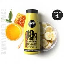 Raw Banana Honey Protein Shake