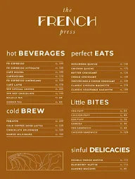 The French Press menu 2