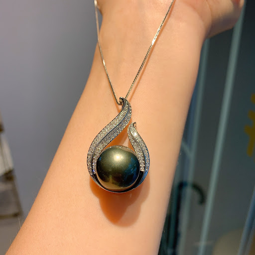 Title 9, Dainxi Fritillary Beads Necklace European and A...