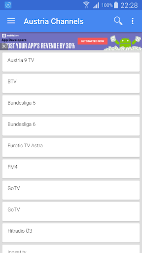 Austria TV Channels