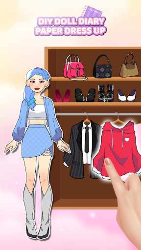 Screenshot DIY Doll Diary: Paper Dress Up