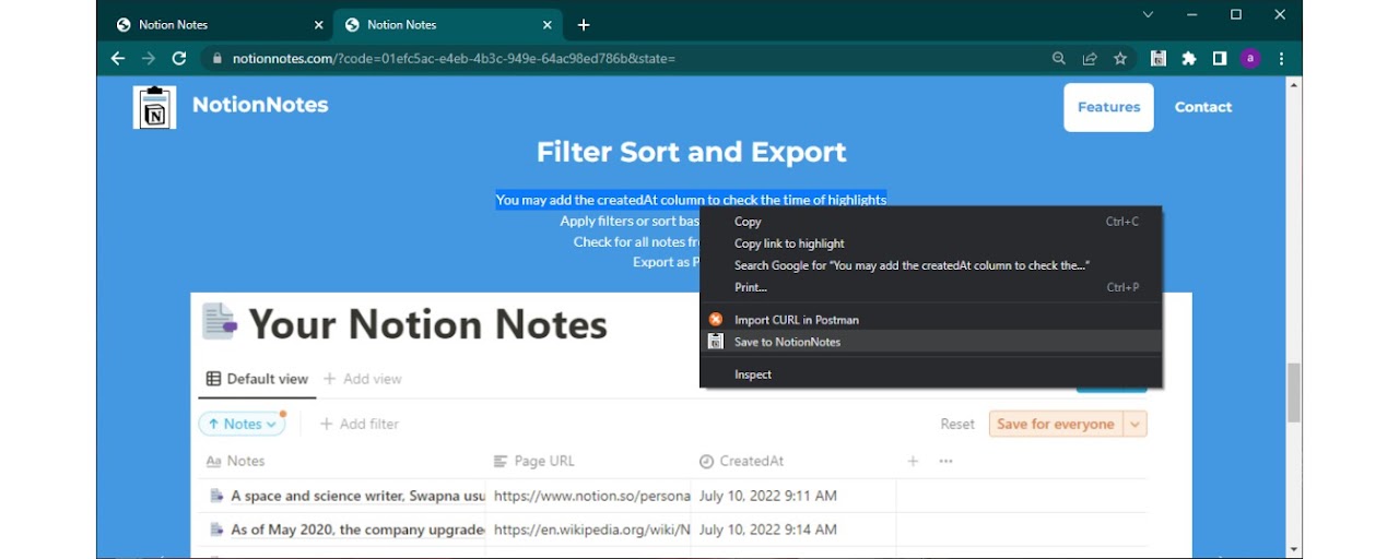 Notion Notes Preview image 2