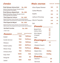 Mahaveer Prime Rabdi Bhandar menu 1