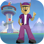 Cover Image of ดาวน์โหลด Paw Puppy Run Patrol Skater 1.0 APK