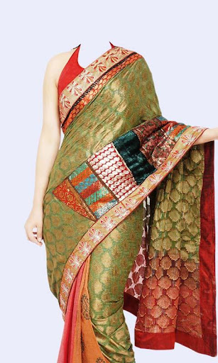 Women Bridal Saree Photo Suit