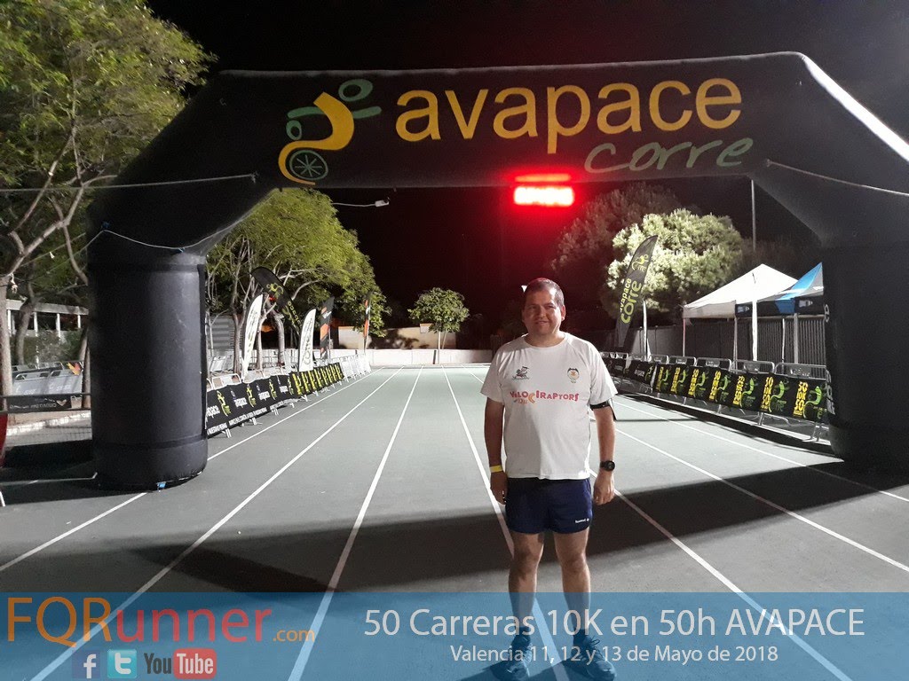 Se completaron con éxito las 50 10K en 50 horas de Avapace 2018
