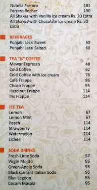 Vinod's Cafe menu 8