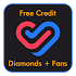 Famous for lovoo - Credits, Fans booster with love1.0