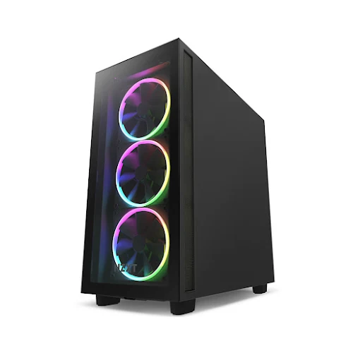 Thùng máy/ Case NZXT H7 ELITE ALL BLACK