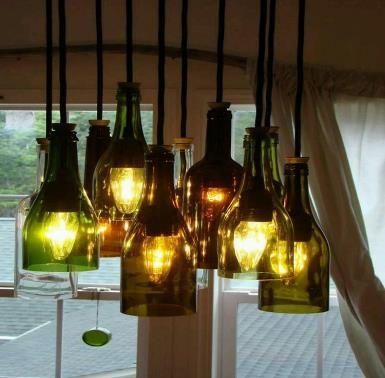 DIY Wine Bottle Craft Ideas