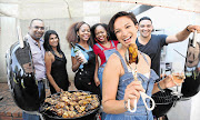 EYE FOR A BRAAI: 'Ultimate Braai Master' contestants Randhir Parbhunath, Surika Singh, Pretty and Precious Zondo, and Tersian and Tarlan Baker