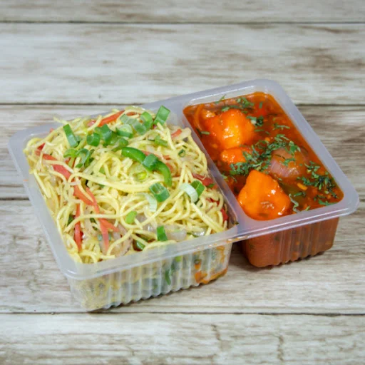 Chilli Paneer + Noodles