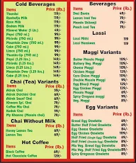 Khanna Bun Shun menu 2