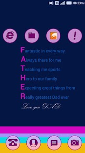 Free Download Dear Father Theme APK