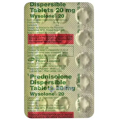 Wysolone 20 Tab Dt - 15