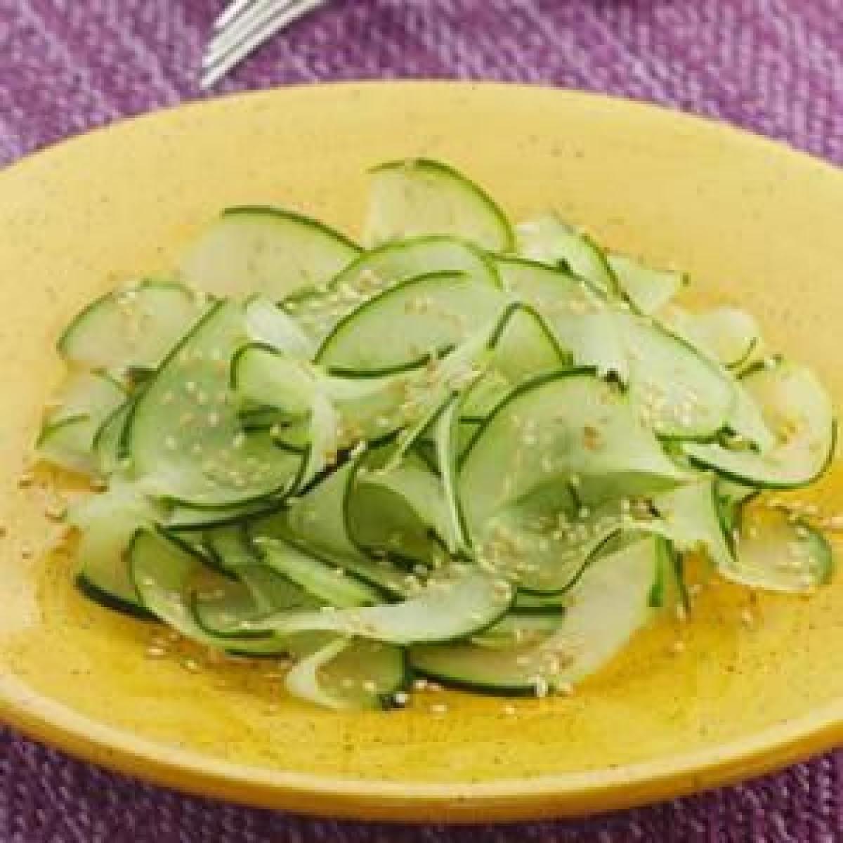 Japanese Cucumber Salad | Just A Pinch Recipes