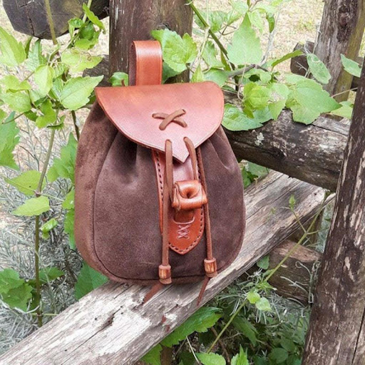 Title 5, New Retro Medieval Leather Outdoor Pocket Draws...